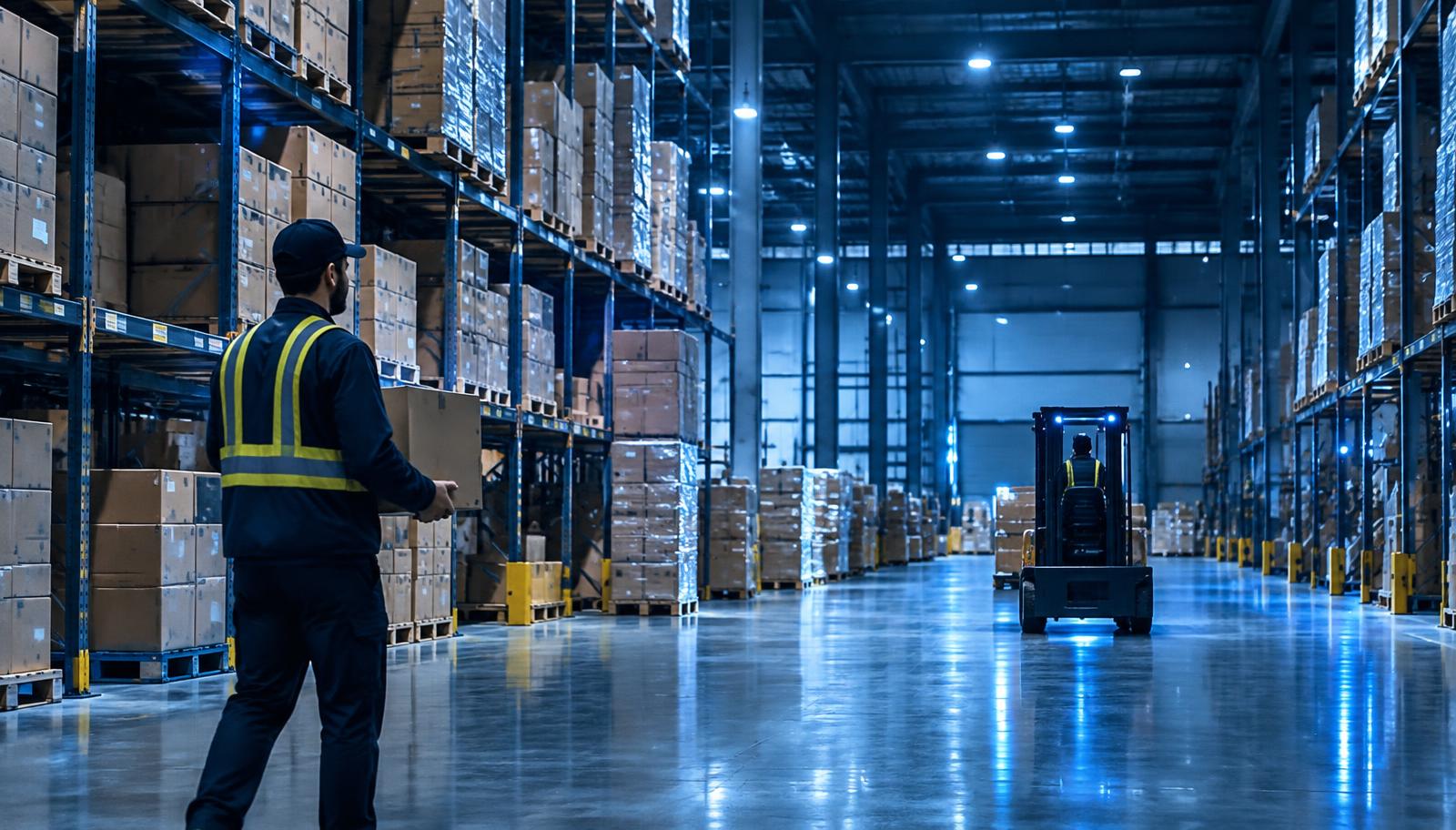 Distribution and logistics operations workspace